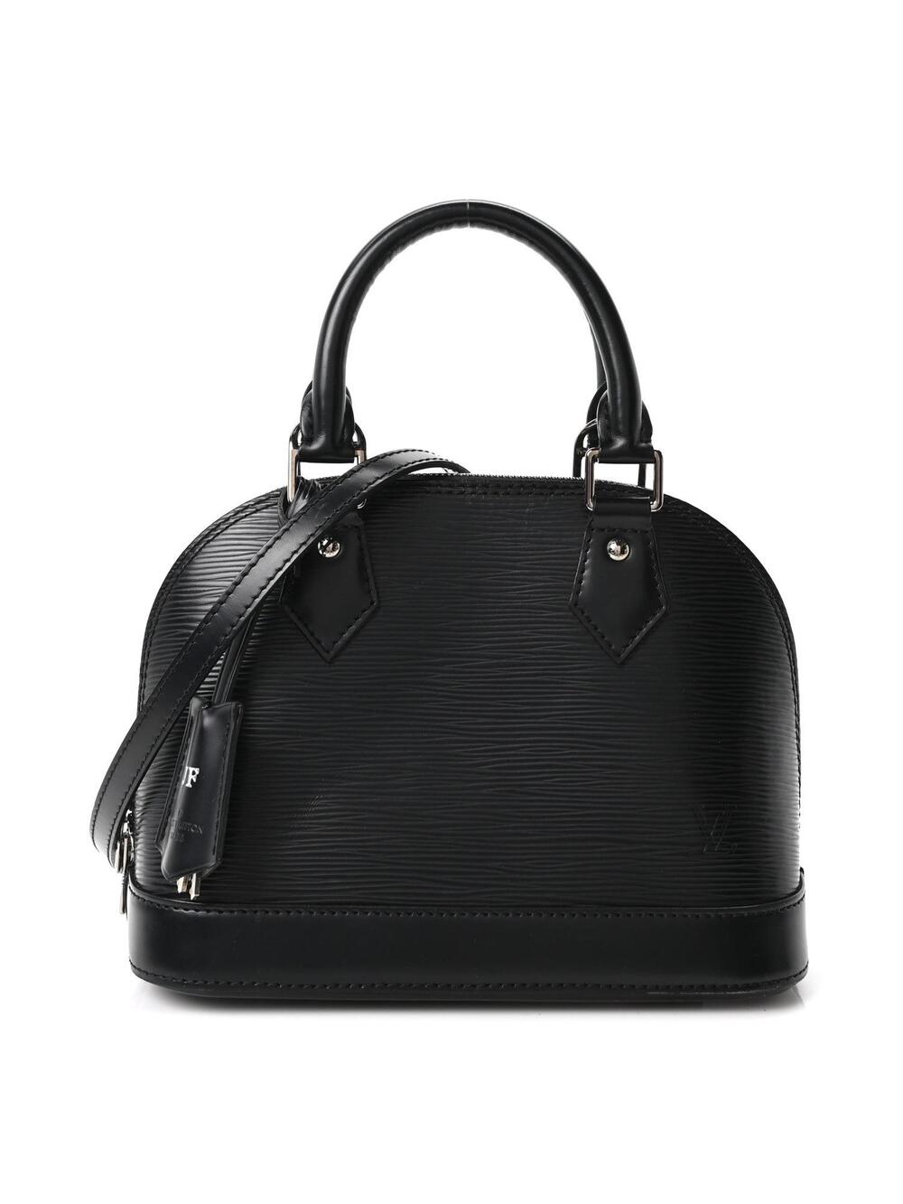 Louis Vuitton Epi Alma Bb Black #347028L15B